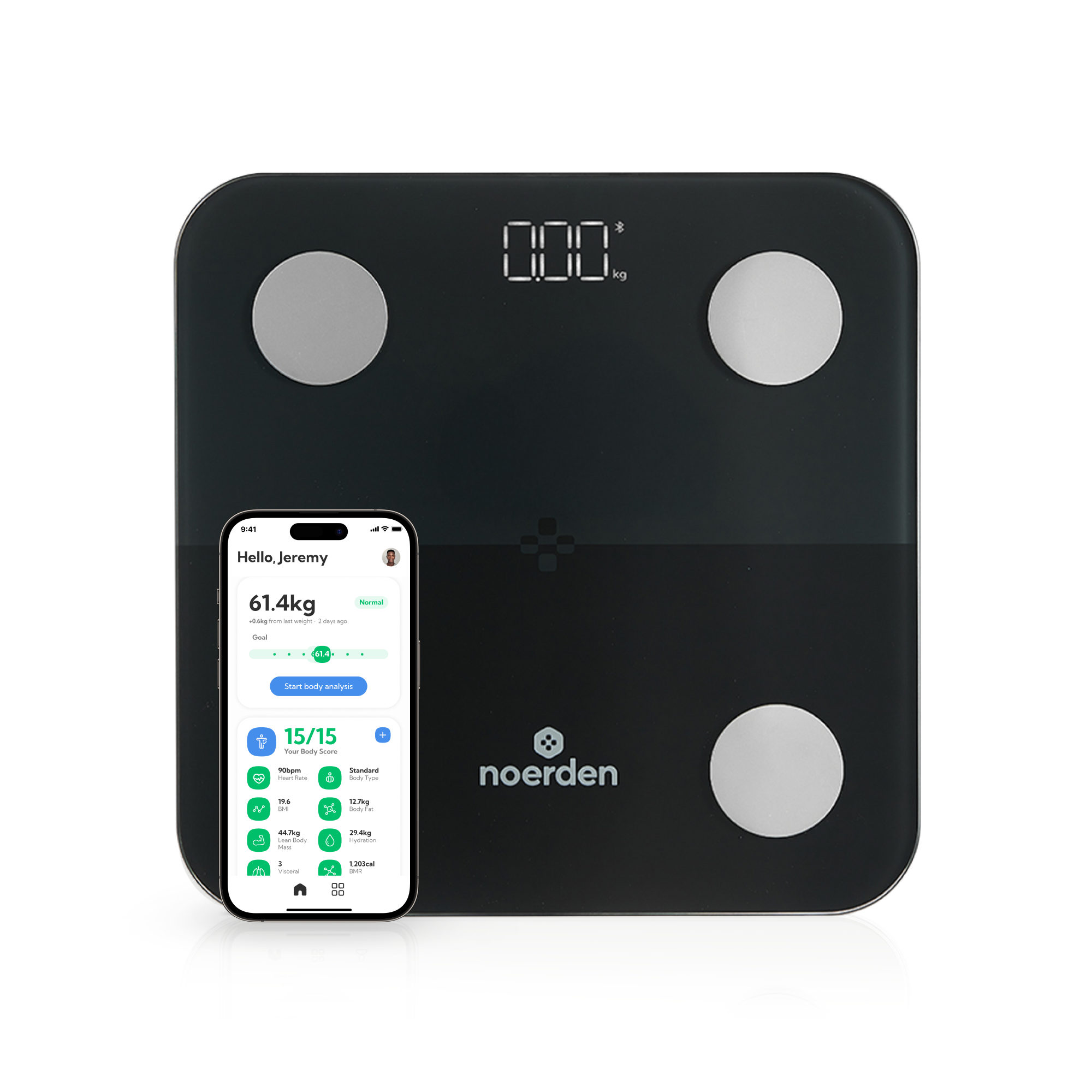 MINIMI+ Smart Scale - Black